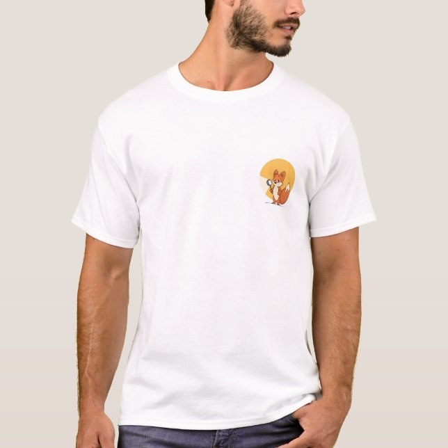 Little Fox Explorer T-Shirt (Front)