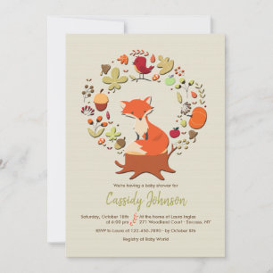 Little Fox Invitation