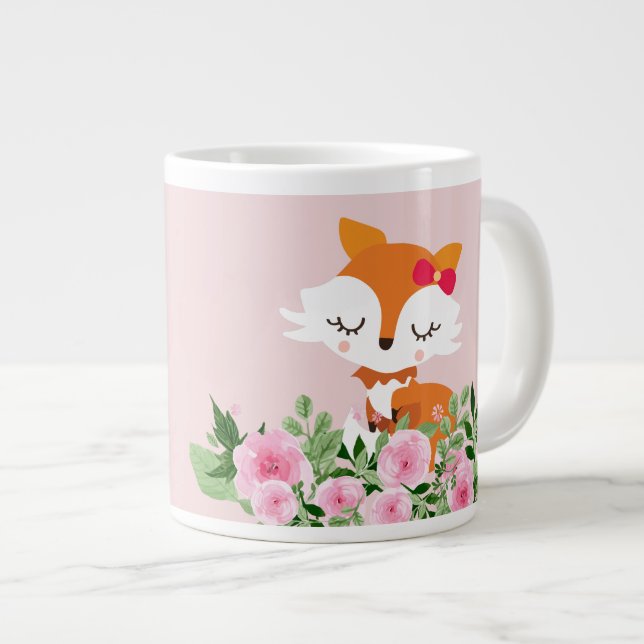 little fox Jumbo Mug (Front Right)