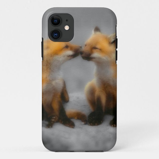 Little Fox Love Case-Mate iPhone Case (Back)