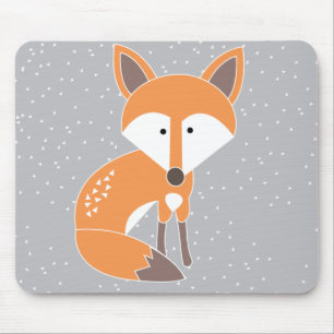 Little Fox Mouse Pad