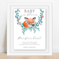 Little fox - pacifier hunt baby shower game