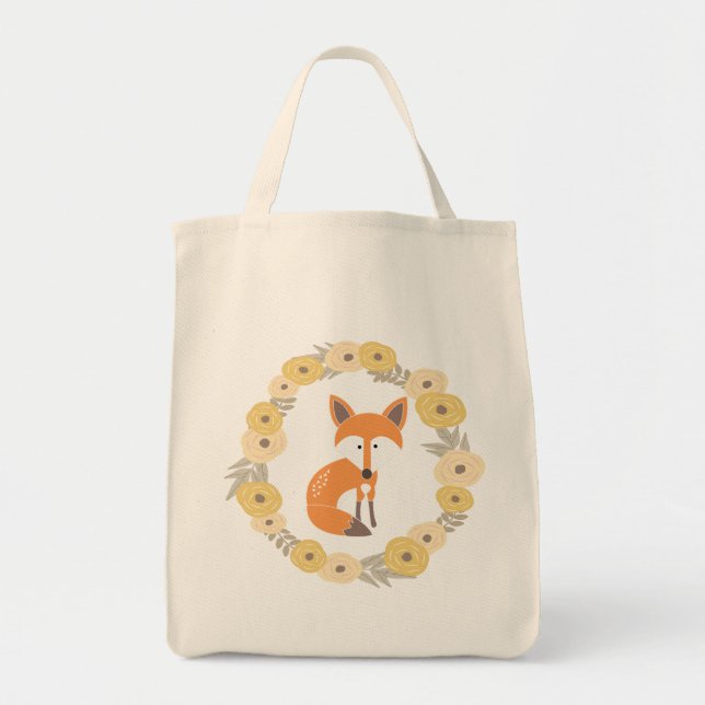 Little Fox Tote Bag (Front)
