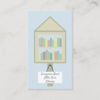 Little Free Library Custom Business Cards