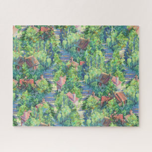 Little French Village Jigsaw Puzzle
