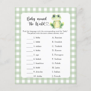 Little frog - Baby around the World