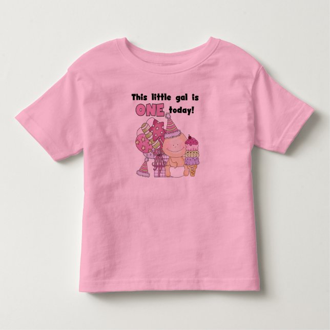Little Gal is One Tshirts and Gifts (Front)