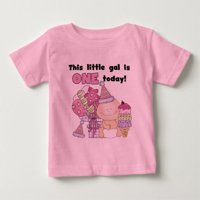 Little Gal is One Tshirts and Gifts (Front)