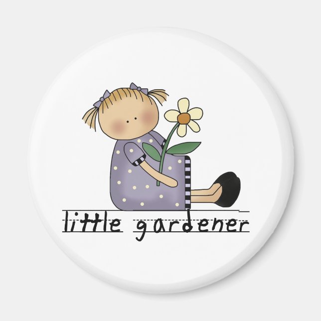 Little Gardener Tshirts and Gifts Magnet (Front)