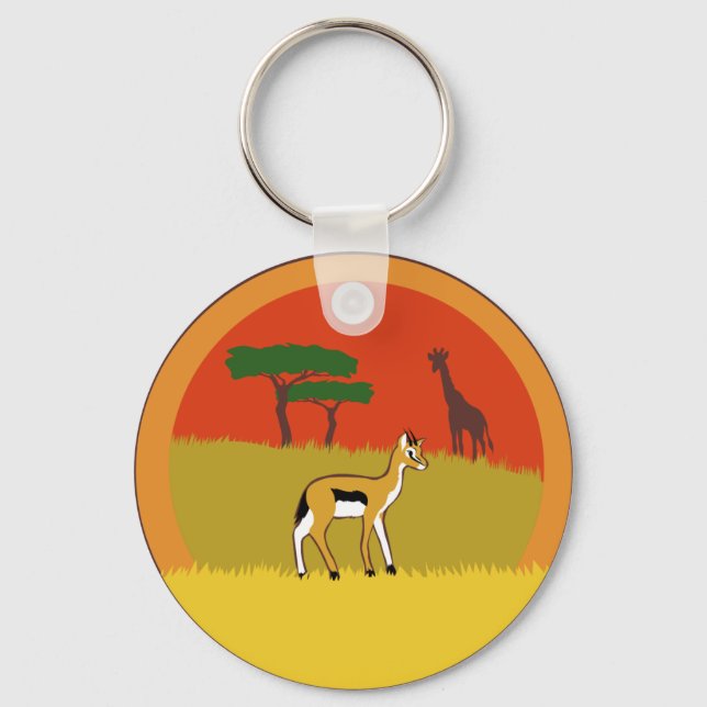 Little Gazelle Key Ring (Front)