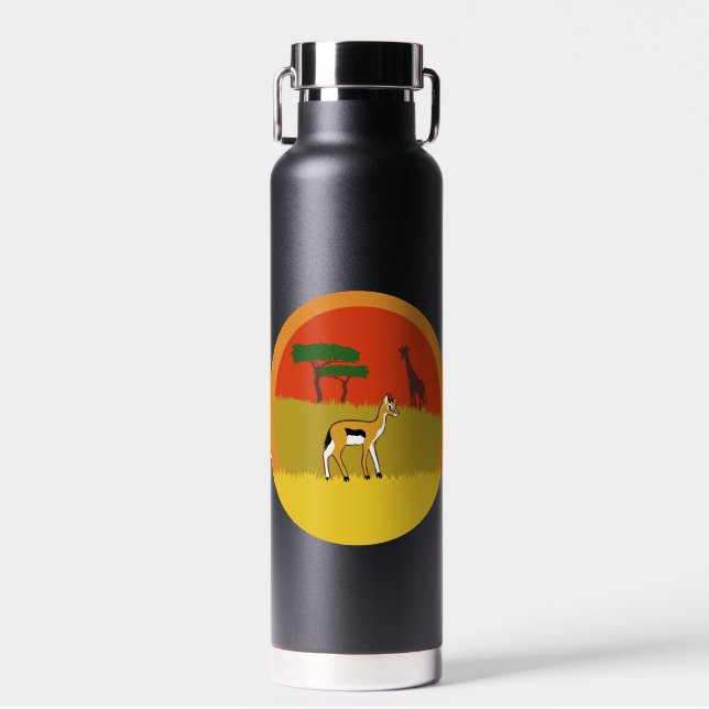 Little Gazelle Water Bottle (Front)