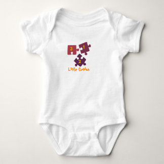 Little Genius Puzzle Baby Bodysuit .