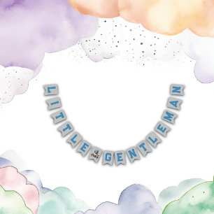 Little Gentleman Baby Shower Bunting