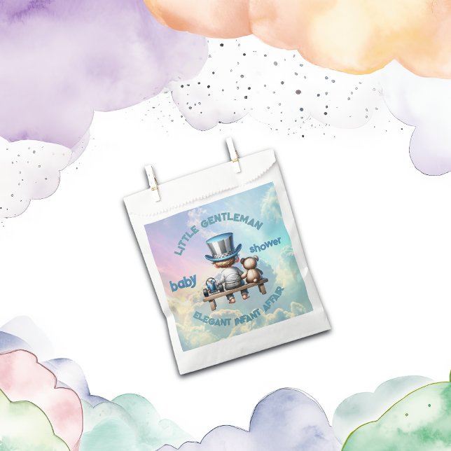 Little Gentleman Baby Shower | Favour Bag (Creator Uploaded)