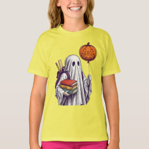 Little Ghost, Big Grade: Back to School Spirits 👻 T-Shirt