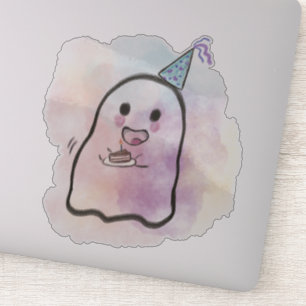 Little ghost celebrates birthday 