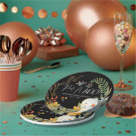 Little Ghost | Cute Halloween Baby Shower Paper Plate<br><div class="desc">Starting with a fabulous printed invitation, set the tone with a unique design then carry the theme through the entire event. Your event will be picture perfect from beginning to end with special little extras. At the party, consider personalised party favours for an extra special touch. Add your custom wording...</div>