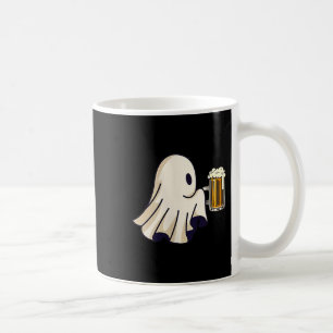 Little Ghost Drinking Beer Funny Halloween Costume Coffee Mug