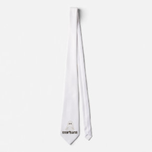 Little Ghost Future Haunter Halloween Men's Tie