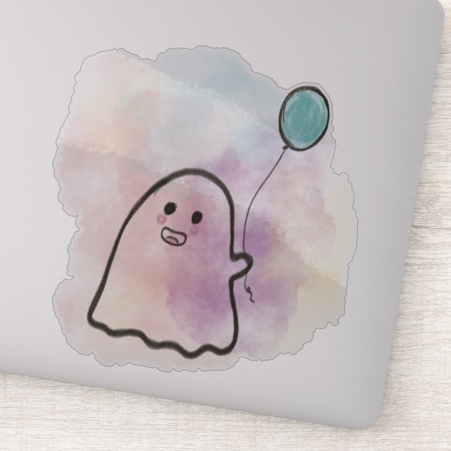 Little ghost with balloon  (Detail)