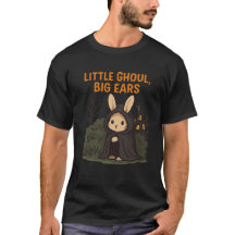 Little Ghoul Big Ears Halloween Couple Shirts