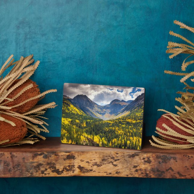 Little Giant & Kendall Peak, Silverton, Colorado Plaque (Side)