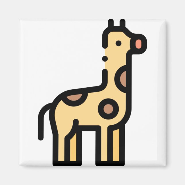 Little Giraffe Magnet (Front)