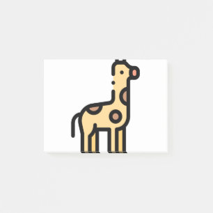 Little Giraffe Post-it Notes