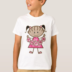 Little Girl 3rd Birthday Tshirts and Gifts