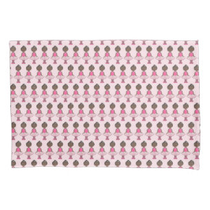 Little Girl Ballet Dancer Ballerina Pink Rose Tutu Pillowcase