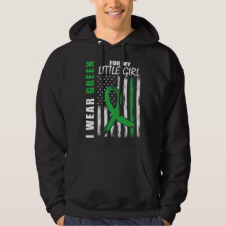Little Girl Daughter Kidney Disease Awareness USA  Hoodie