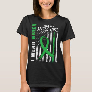 Little Girl Daughter Kidney Disease Awareness USA  T-Shirt