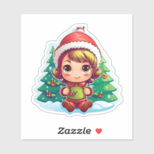 Little Girl Elf Xmas Magic