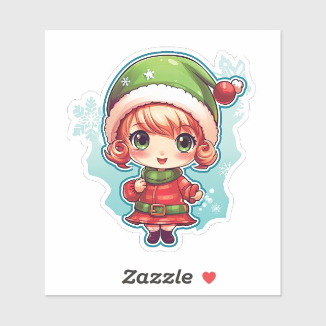 Little Girl Elf Xmas Magic (Sheet)