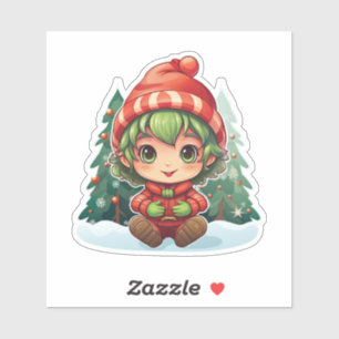 Little Girl Elf Xmas Magic