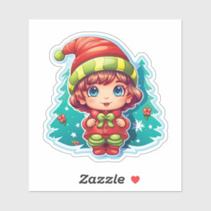 Little Girl Elf Xmas Magic