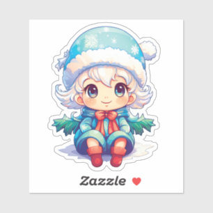 Little Girl Elf Xmas Magic