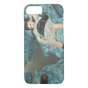 Little Girl in a Blue Armchair, 1878 (oi iPhone 8/7 Case
