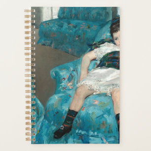 Little Girl In A Blue Armchair - Mary Cassatt Planner