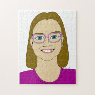 little girl jigsaw puzzle