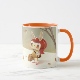 Little Girl Lost in the Forest Mug