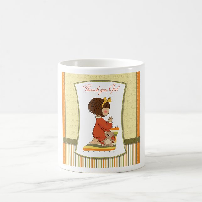 Little Girl Praying Coffee Mug (Creator Uploaded)