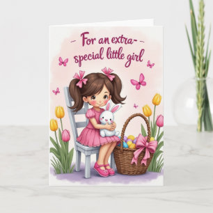 Little Girl Special Day Card