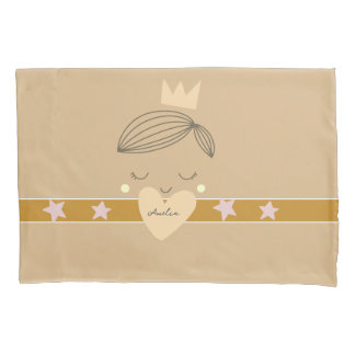 Little Girls Boho Princess Pillowcase