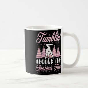 Little Girls Gymnastics Handstand Gymnast Christma Coffee Mug