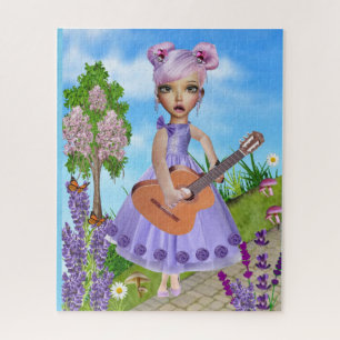 Little Girls Music Puzzle