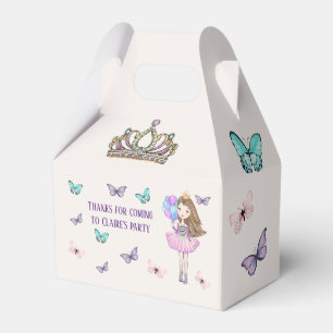 Little Girl's Princess Birthday Favour Box