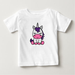 Little Girls Unicorn Pony Baby T-Shirt