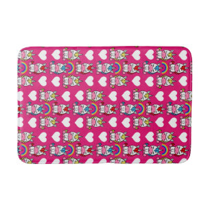 Little Girls Unicorn Pony Bath Mat
