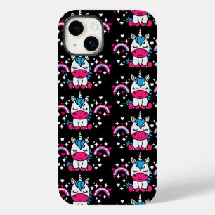 Little Girls Unicorn Pony Case-Mate iPhone 14 Plus Case